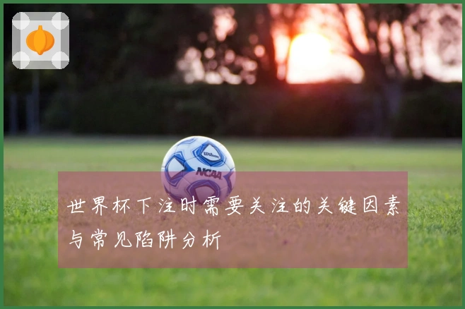 世界杯下注时需要关注的关键因素与常见陷阱分析