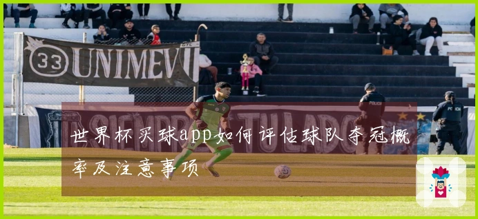 世界杯买球app如何评估球队夺冠概率及注意事项
