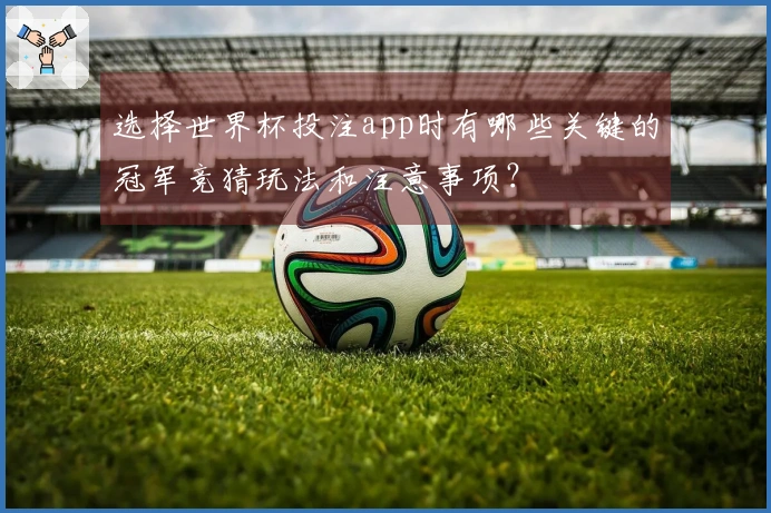 选择世界杯投注app时有哪些关键的冠军竞猜玩法和注意事项？